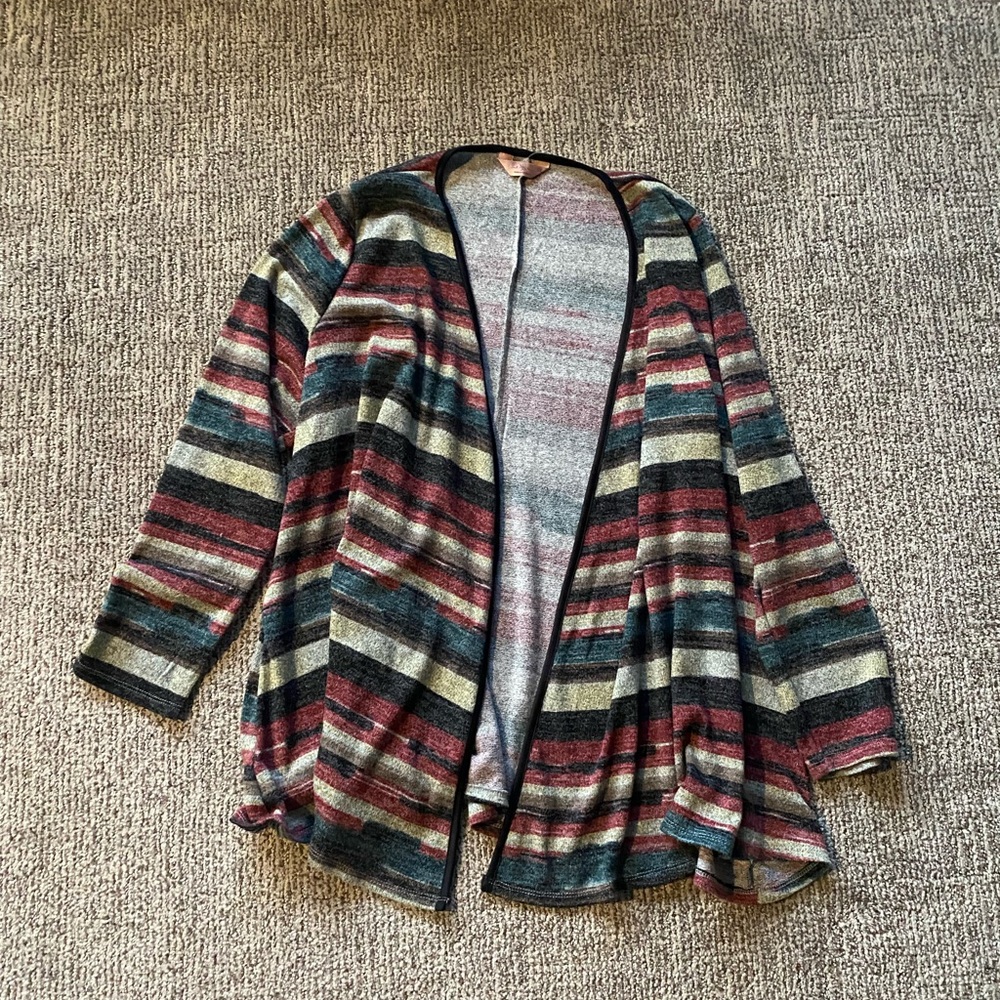 SJS Striped Cardigan